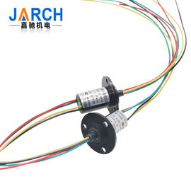 CCTV/ロボット工学のより低い接触抵抗18回路のためのOD 12.4mmのカプセルのスリップ リング送信機